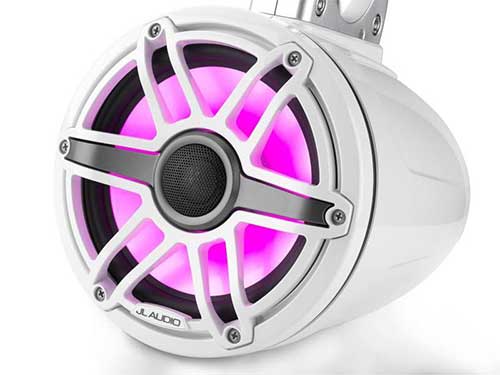 JL Audio M6-770ETXv3 sport blanc avec LED